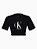 Camiseta Preta Metalica Calvin Klein - 7560987 - Imagem 1