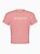 Camiseta Cropped Rosa Primavera Calvin Klein - 7520401 - Imagem 1