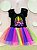 Fantasia Bruxa Fluor Shorts Bambolê - 170 - Imagem 1