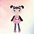 Boneca Jimbao Panda 33cm Metoo - 2019 - Imagem 1