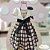 Vestido Xadrez Corpo Liso Kopela - 686 - Imagem 2