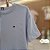 Camiseta Essential Tee Shirt  Azul Tommy - 08575 - Imagem 3
