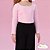 Cropped  Day At The Museum Ml Rosa Petit Cherie - 24190 - Imagem 2