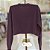 Blusa Manga longa Girl Piquet Berinjela Calvin Klein 779050 - Imagem 2