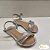 Sandalia Pampili Cherrie Prata Sint 445127/409313000 - Imagem 1