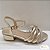 Sandalia Pampili Fancy Dourado Sint 443171/ 952526070 - Imagem 5