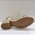 Sandalia Pampili Fancy Dourado Sint 443171/ 952526070 - Imagem 6