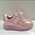 Tenis Pampili Sneaker Luz Rose Holografico Sint 444901/483018000 - Imagem 5