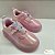 Tenis Pampili Sneaker Luz Rose Holografico Sint 444901/483018000 - Imagem 1