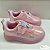 Tenis Pampili Sneaker Luz Rose Holografico Sint 444901/483018000 - Imagem 2