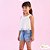 Conj. Verao 2025  Resort Chic Shorts Jeans - 356 - Imagem 1
