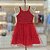 Vestido Verao vermelho Tules 124/3125124 - Imagem 2