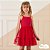 Vestido Verao vermelho Tules 124/3125124 - Imagem 1