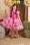 Vestido Xadrez Rosa Muvile-6011 - Imagem 1