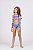 Biquini Cropped Ml Kids Fernanda Aplic Est Est Jardim Colorido Siri-40201 - Imagem 1