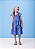 Vestido Bordado Morangos  Azul Momi-h6422 - Imagem 1