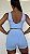 Top Chloe Baby Blue - Imagem 3