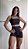 Shorts Reto Preto - Imagem 1