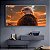 Quadro Decorativo para Sala de Estar Escritório e Quarto Águia ao Por do Sol - Imagem 1