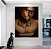 Quadro Decorativo Abstrato Sala e Hall de Entrada Mulheres Preto e Dourado - Imagem 7