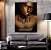 Quadro Decorativo Abstrato Sala e Hall de Entrada Mulheres Preto e Dourado - Imagem 5