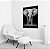 Quadro Decorativo para Sala e Escritório Elefante Preto e Branco - Imagem 1