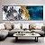 Quadro Decorativo Sala de Estar Pintura Abstrato - Imagem 1