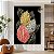 Quadro Decorativo Sala de Estar Pintura Folhas - Imagem 1