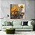 Quadro Decorativo Sala de Estar Pintura Flor - Imagem 1
