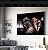 Quadro Decorativo Sala de Estar Pintura Leão com Cristo - Imagem 1