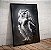 Quadro Decorativo Sala de Estar Pintura Coruja - Imagem 1
