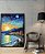 Quadro Decorativo Sala de Estar Pintura Paisagem - Imagem 1