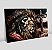 Quadro Decorativo Sala de Estar Pintura Leão e Jesus - Imagem 1
