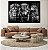 Quadro Decorativo Sala de Estar Pintura Leão - Imagem 1