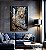 Quadro Decorativo Sala de Estar Pintura Onça - Imagem 1