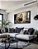 Quadro Decorativo Sala de Estar Pintura Leão - Imagem 1
