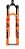 Suspensão Fox 34 Step-Cast Factory Kashima Rack 51mm Laranja - Imagem 2