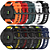 Pulseira de Silicone Detalhada 20mm Garmin Forerunner 55/165 e Vivoactive 5 - Imagem 1