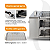 Churrasqueira Ecológica Para Apartamento A Carvão Aço Inox 430 50x40 New Eco Mec Grill - Imagem 9