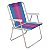 Cadeira De Praia Mor Alta De Alumínio Dobrável Colorida - Imagem 3