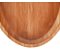 Bacia Oval Bamboo Gamela 41x27 Para Churrasco Petisco Mor - Imagem 4
