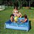 Piscina Infantil Para Criança Brincar 400 L Azul Verão Mor - Imagem 4
