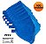 Kit 100 Máscaras Pff2 Azul Proteção Respiratória Inmetro - Imagem 1
