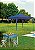 Tenda Gazebo Praia 3x3 Azul X-flex Oxford Com Proteção Solar - Imagem 8