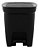 Lixeira 7L Lixo Com Pedal Plástico Compact P/ Quarto Banheiro - Imagem 3