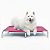 Cama Suspensa Elevada Pet Cães 105x70cm Tamanho GG Até 70kg Dogets - Imagem 3