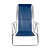 Cadeira de Paia Azul  Escuro Mor 8 Posições 100 kg - Imagem 2