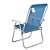 Duas Cadeiras de Praia Alta Conforto Azul - Claro 120 kg Mor - Imagem 5