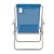Duas Cadeiras de Praia Alta Conforto Azul - Claro 120 kg Mor - Imagem 6