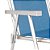 Duas Cadeiras de Praia Alta Conforto Azul - Claro 120 kg Mor - Imagem 7